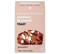 Kent & Fraser Gluten De Canneberge Libre Et Amandes Rôties 110G (Paquet de 2)