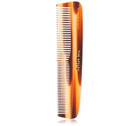 Kent Petit peigne à cheveux de poche dentelée à la main - Longueur : 13 cm