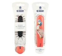 Kent PR07 Jemima Brosse à cheveux en forme de canard, brosse démêlante pour enfants, bébé garçon fille brosse démêlante douce, petite brosse à cheveux pour enfants style quotidien