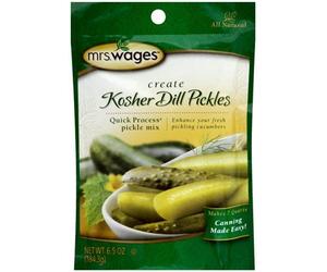 KENT PRECISION FOODS GROUP INC Mrs Wages Kosher Dill MX 30,5 g