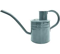 Kent & Stowe Arrosoir Vintage Gris de 1 Litre - Arrosoir en Acier galvanisé pour arroser Les Plantes d'intérieur - Pichet de Style Anglais Classique avec Bord surélevé