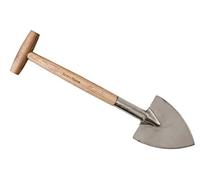 Kent & Stowe Bêche vivaces en Acier Inoxydable, tête Pointue pour trancher Facilement Les Racines, Outils de Jardin Tout au Long de l'année en Acier Inoxydable et Bois de frêne