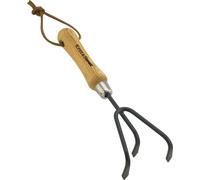 Kent & Stowe Cultivateur à Main 3 Dents en Acier au Carbone - 1 pcs