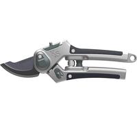 Kent & Stowe Eversharp Sécateur de jardin réglable adapté pour le bois vivant et délicat tout au long de l'année en acier au carbone, aluminium et bois de frêne