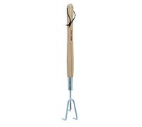 Kent & Stowe Main à 3 Dents - Grattoir de Jardin en Acier Inoxydable pour briser Les sols - Sabot de Jardin avec Manche en frêne - Longueur : 54 cm