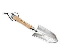 Kent & Stowe pelle universelle - Petite pelle en inox pour tout travail de jardinage, pelle à fleur avec poignée en frêne, longueur : 32 cm