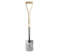 Kent & Stowe petite bêche pour enfants - Pelle légère pour enfants en inox, petite pelle de jardin avec manche en frêne, longueur : 71 cm