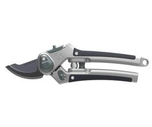 Kent & Stowe Sécateur Bypass - Lames en acier au carbone avec technologie brevetée Eversharp Outil de coupe pour couper du bois frais 10 ans - Argent