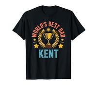 Kent World's Best Dad Fête des Pères Anniversaire T-Shirt