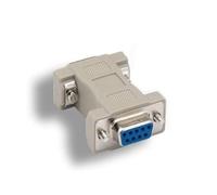 KENTEK Adaptateur vidéo DB9 9 broches vers HD15 VGA 15 broches pour multisynchronisation RS-232 moulé