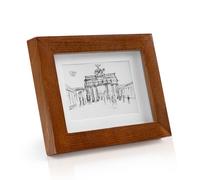 Kenton cadre photo rectangulaire 14 x 9 cm passe-partout verre