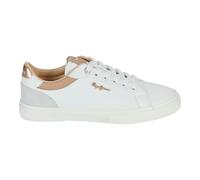 Pepe Jeans Baskets Kenton Court blanc gris doré femme Taille 38