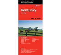 Kentucky, carte facile à lire | Rand McNally