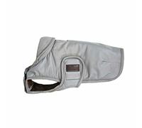 Kentucky Dogwear - Manteau pour chien - Avec protège-ventre - Réfléchissant & imperméable 150g - Argent - Taille (M) - 44-50cm