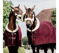 Kentucky Horsewear Abschwitzdecke Fleece Show Heavy Fellkragen Bordeaux 130