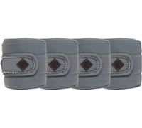 Kentucky Horsewear Bandages en polaire Bandages en perles Gris