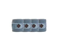 Kentucky Horsewear Bandages en polaire velours, couleur Kentucky Horsewear : bleu clair.