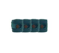 Kentucky Horsewear Bandages en polaire velours, couleur Kentucky Horsewear : émeraude.