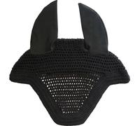 Kentucky Horsewear Bonnet anti-mouches Fly veil Wellington Bonnet anti-mouches Noir complet