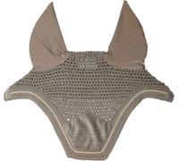 Kentucky Horsewear Bonnet anti-mouches Wellington Basic Velvet Beige Cob