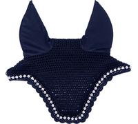 Kentucky Horsewear Bonnet Anti-Mouches Wellington "Big Stone & Pearl" - Dark navy