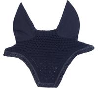 Kentucky Horsewear Bonnet Anti-Mouches "Wellington" Glitter & Stone - navy