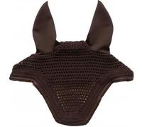 Kentucky Horsewear Bonnet anti-mouches Wellington Leather Marron Full