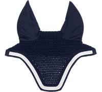 Kentucky Horsewear Bonnet Anti-Mouches 'Wellington Plaited Cord', Full - navy