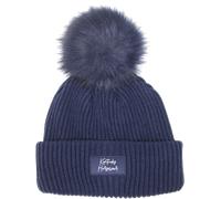 Kentucky Horsewear Bonnet avec Fourrure - Bleu marine