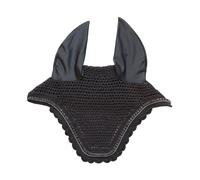 Kentucky Horsewear Bonnet Mouche Wellington Stone & Pearl Bonnet Mouche Gris Foncé Full