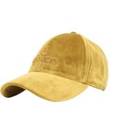 Kentucky Horsewear Casquette "Velvet" - Jaune moutarde