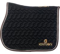 Kentucky Horsewear Chabraque de saut Absorb noir-blanc-marron