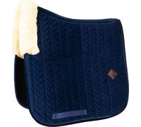 Kentucky Horsewear Chabraque Velvet - Dressage, Couleur:Bleu marine, Taille:Full