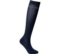 Kentucky Horsewear Chaussettes scintillantes Lot de 3 chaussettes d'équitation Navy 41-46