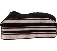 Chemise séchante fleece 'heavy' stripes choco/beige 140-6'3