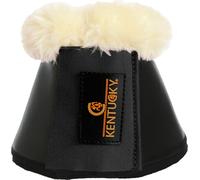 Kentucky Horsewear Cloches "Simili-Cuir" Mouton noir - XXL