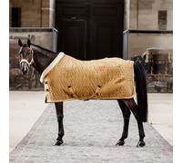 Kentucky Horsewear Couverture de concours velours 160g - jaune moutarde