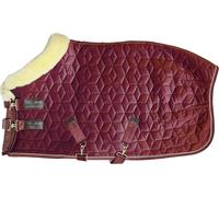 Kentucky Horsewear Couverture de Concours "Velvet" - bordeaux - 140 cm