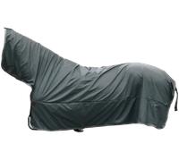 Kentucky Horsewear Couverture de Pluie Hurricane avec Trous pour Étirers, Grise - L