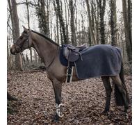 Kentucky Horsewear Couverture d'équitation carrée Heavy Fleece Couverture polaire gris foncé M