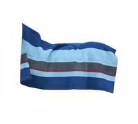 Kentucky Horsewear - Couverture polaire - Lourd - Rayures carrées - Marine/Gris - 140x120cm