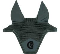 Kentucky Horsewear Fly Veil Wellington 3D Logo, Full - pine green