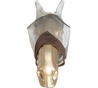 Kentucky Horsewear Masque Anti-Mouches Classic avec Oreilles, Argent - Shetty