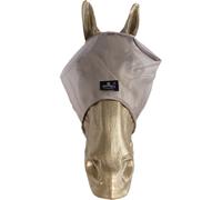Kentucky Horsewear Masque Anti-Mouches Classic sans Oreilles, Beige - Full/WB