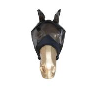 Kentucky Horsewear - Masque anti-mouches - Classique avec oreilles - Noir - Masque anti-mouches Full