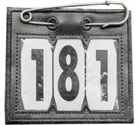 Kentucky Horsewear Porte-Numéro Épingle à Nourrice - Noir