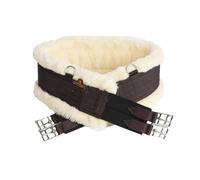 Kentucky Horsewear - Sangle - Laine/Fourrure - Marron 125 cm