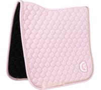 Kentucky Horsewear Tapis de Selle de Dressage 3D Logo Onion Quilt - Pur Sang - Rose claire