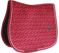 Tapis de selle FULL - Fuchsia - Velours - Saut d'obstacles