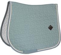 Kentucky Horsewear Tapis de Selle d'Obstacle "Wolle" - bleu clair